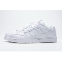 Fake Nike SB Dunk Low Pro All White 304292-100