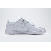 Fake Nike SB Dunk Low Pro All White 304292-100