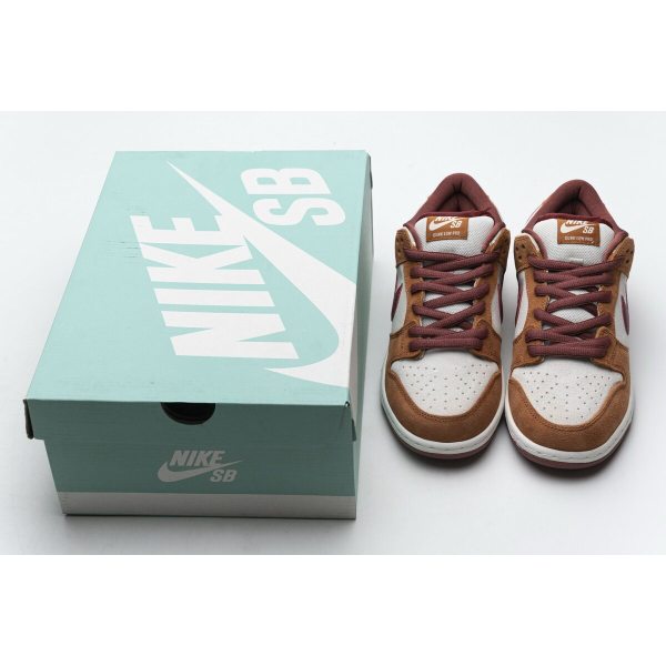 Fake Nike SB Dunk Low Pro Dark Russet Cedar BQ6817-202