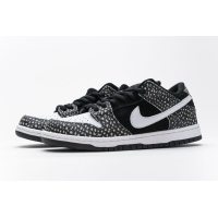 Fake Nike SB Dunk Low Pro ISO Black White CD2563-003