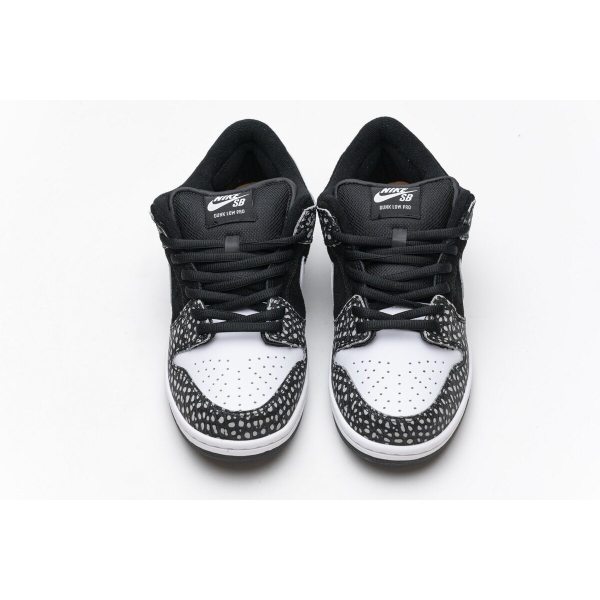 Fake Nike SB Dunk Low Pro ISO Black White CD2563-003