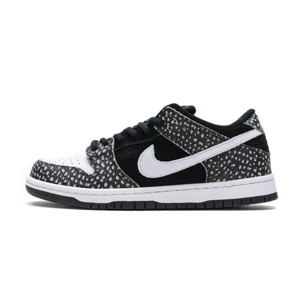 Fake Nike SB Dunk Low Pro ISO Black White CD2563-003