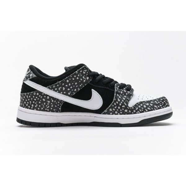 Fake Nike SB Dunk Low Pro ISO Black White CD2563-003