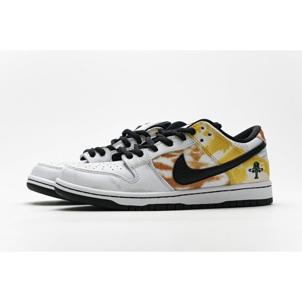 Fake Nike SB Dunk Low Raygun Tie-Dye White BQ6832-101