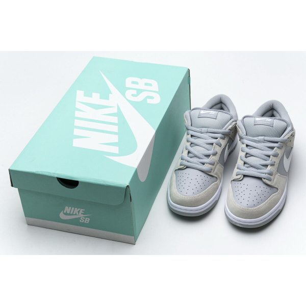 Fake Nike SB Dunk Low Summit White Wolf Grey AR0778-110