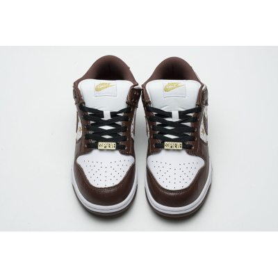 Fake Nike SB Dunk Low Supreme Barkroot Brown DH3228-103