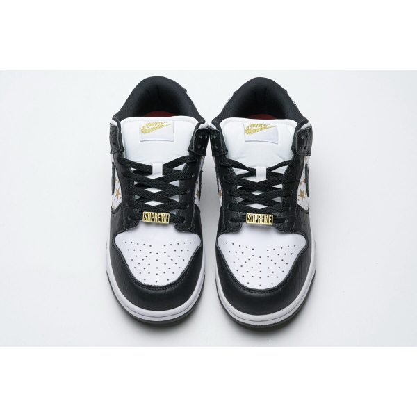 Fake Nike SB Dunk Low Supreme Black DH3228-102