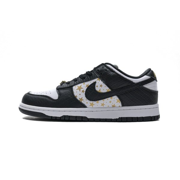 Fake Nike SB Dunk Low Supreme Black DH3228-102