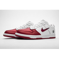 Fake Nike SB Dunk Low Supreme Jewel Swoosh Red CK3480-600