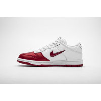 Fake Nike SB Dunk Low Supreme Jewel Swoosh Red CK3480-600