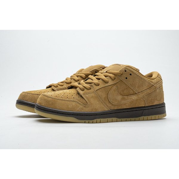 Fake Nike SB Dunk Low Wheat (2020) BQ6817-204