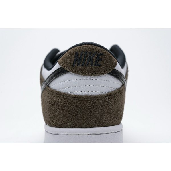 Fake Nike SB Dunk Low White Black Trail End Brown 304292-102