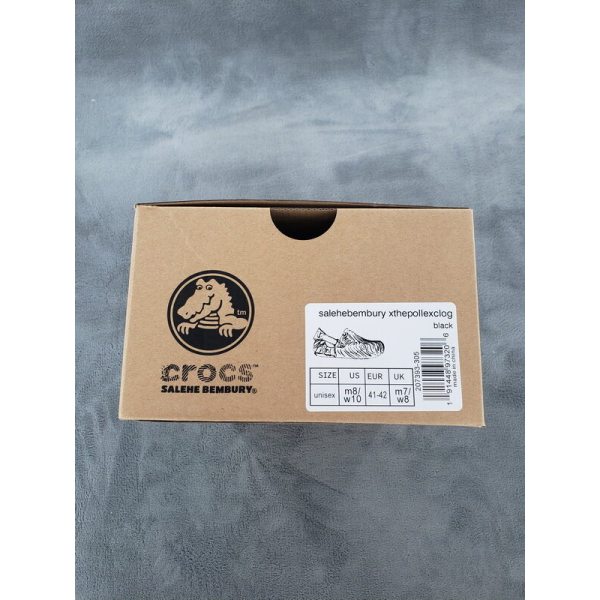 Fake Saleke Bembury x Crocs Pollex Clog Sasquatch 207393-305