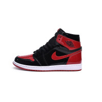 Fake Air Jordan 1 High OG Bred Patent 555088-063