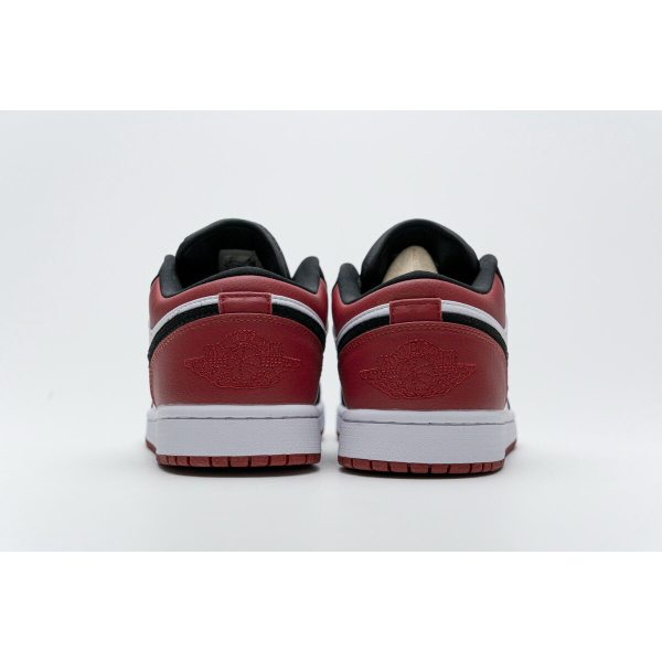 Fake Air Jordan 1 Low Black Toe 553558-116