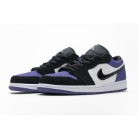 Fake Air Jordan 1 Low Court Purple 553558-125