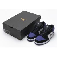 Fake Air Jordan 1 Low Court Purple 553558-125