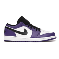 Fake Air Jordan 1 Low Court Purple 553558-500