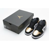 Fake Air Jordan 1 Low Gold Toe CQ9447-700