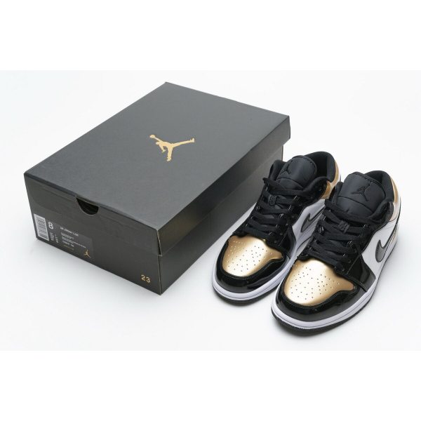 Fake Air Jordan 1 Low Gold Toe CQ9447-700