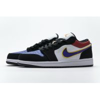 Fake Air Jordan 1 Low Lakers Top 3 CJ9216-051