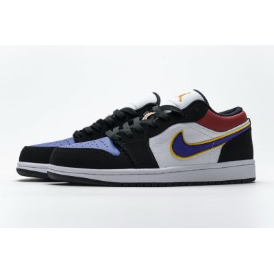 Fake Air Jordan 1 Low Lakers Top 3 CJ9216-051