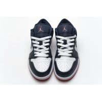 Fake Air Jordan 1 Low Obsidian Ember Glow 553558-481