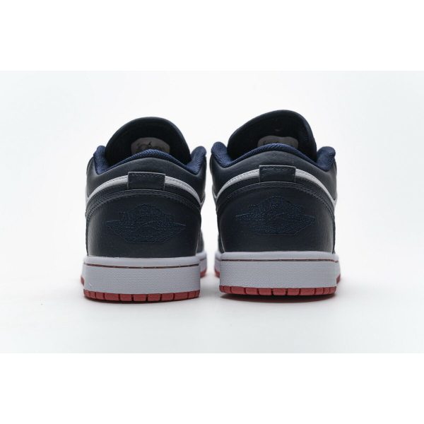 Fake Air Jordan 1 Low Obsidian Ember Glow 553558-481