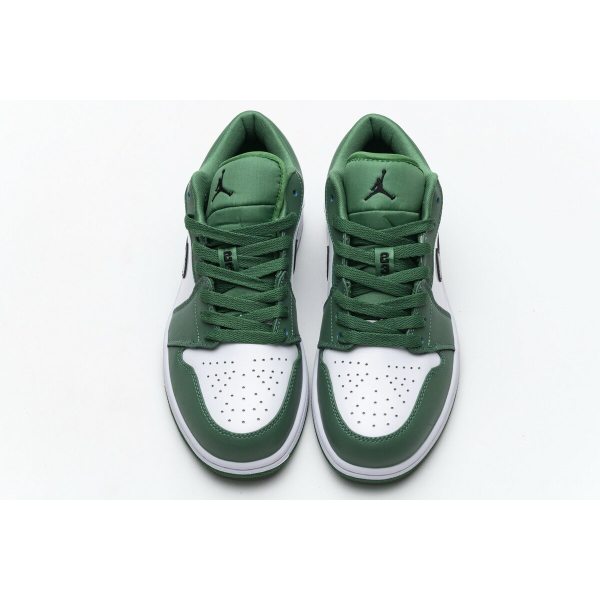 Fake Air Jordan 1 Low Pine Green 553558-301