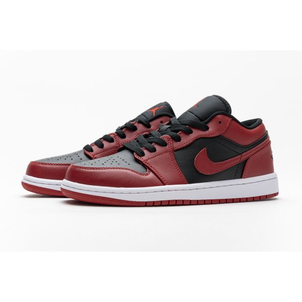 Fake Air Jordan 1 Low Reverse Bred 553558-606