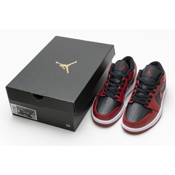 Fake Air Jordan 1 Low Reverse Bred 553558-606