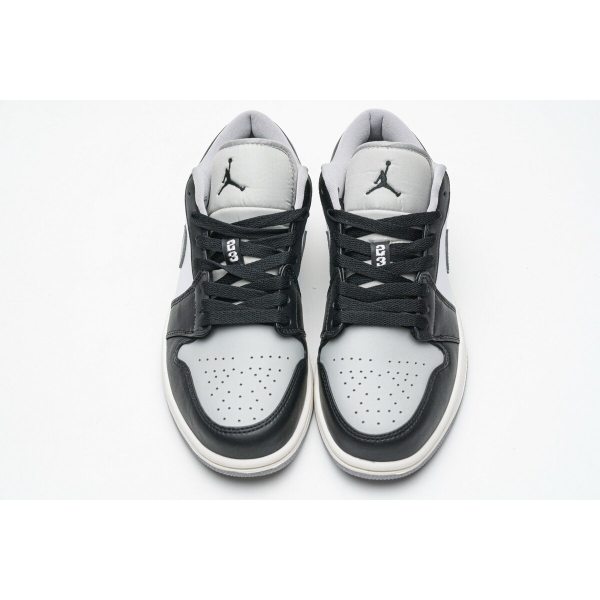 Fake Air Jordan 1 Low Smoke Grey 553558-039