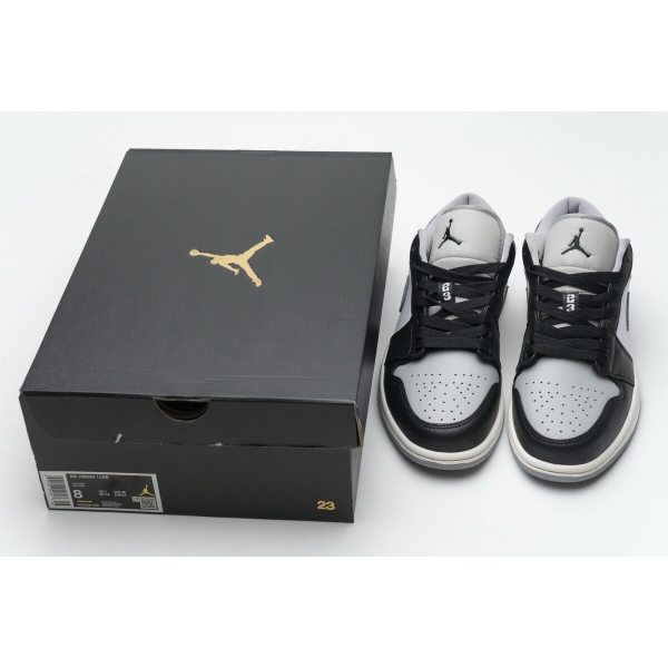 Fake Air Jordan 1 Low Smoke Grey 553558-039