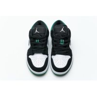 Fake Air Jordan 1 Low White Black Mystic Green 553558-113