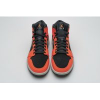 Fake Air Jordan 1 Mid Black Cone 554724-062