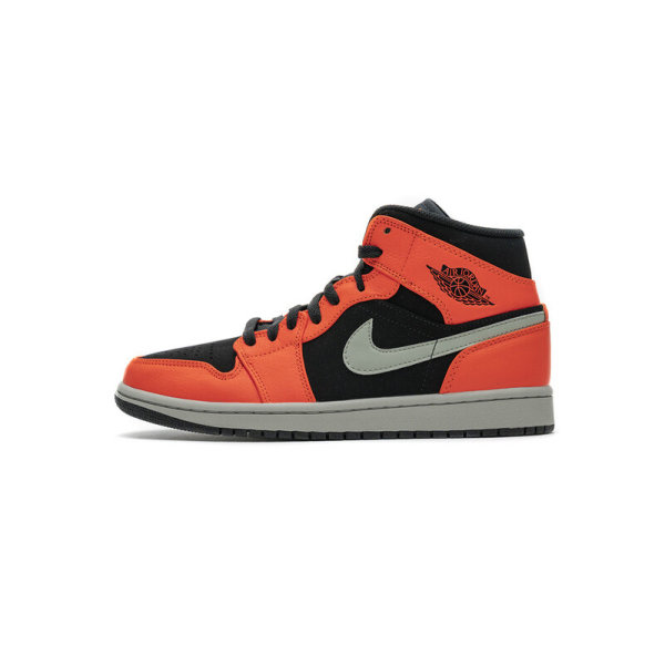 Fake Air Jordan 1 Mid Black Cone 554724-062