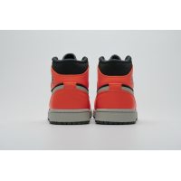 Fake Air Jordan 1 Mid Black Cone 554724-062