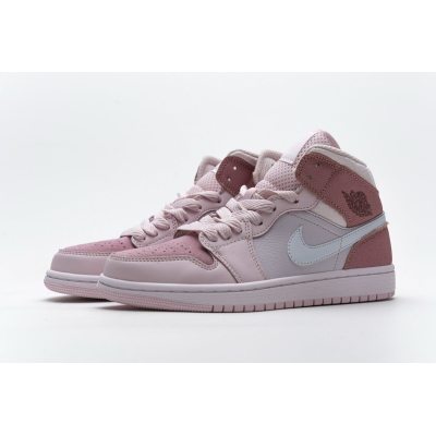 Fake Air Jordan 1 Mid Digital Pink (W) CW5379-600