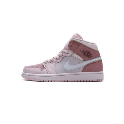 Fake Air Jordan 1 Mid Digital Pink (W) CW5379-600