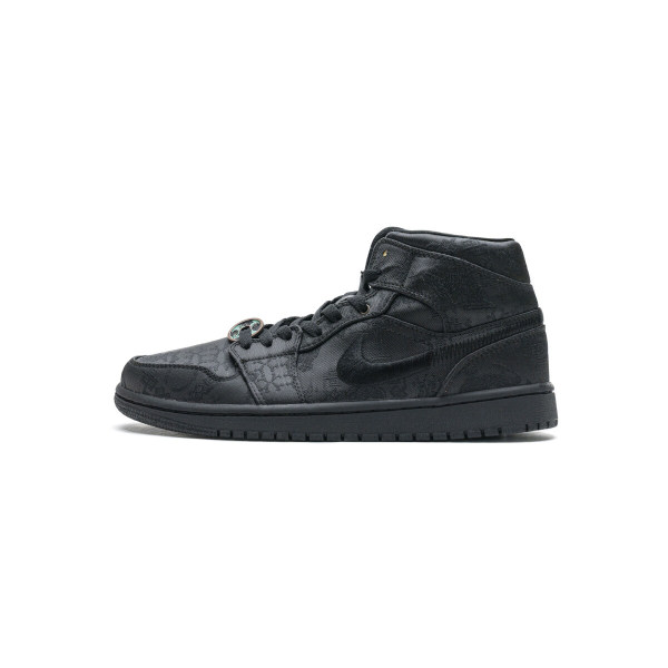 Fake Air Jordan 1 Mid Fearless Black CU2804-300