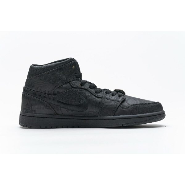 Fake Air Jordan 1 Mid Fearless Black CU2804-300