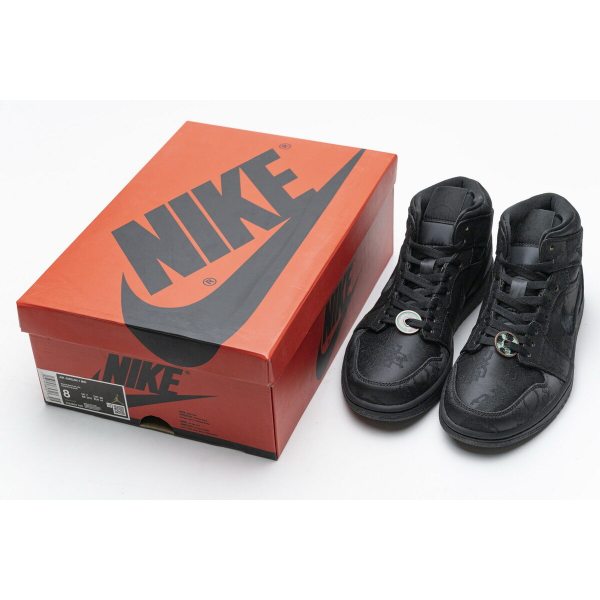 Fake Air Jordan 1 Mid Fearless Black CU2804-300