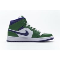 Fake Air Jordan 1 Mid Incredible Hulk (GS) 554725-300