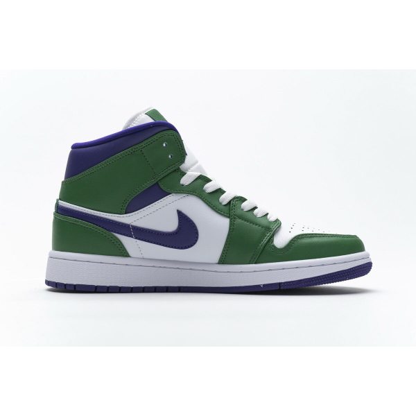 Fake Air Jordan 1 Mid Incredible Hulk (GS) 554725-300