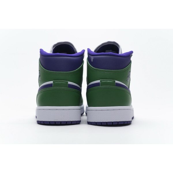 Fake Air Jordan 1 Mid Incredible Hulk (GS) 554725-300