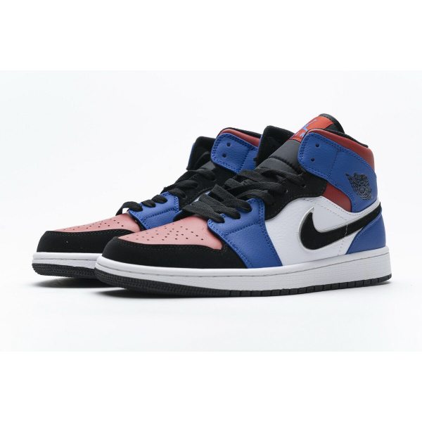 Fake Air Jordan 1 Mid Top 3 554724-124