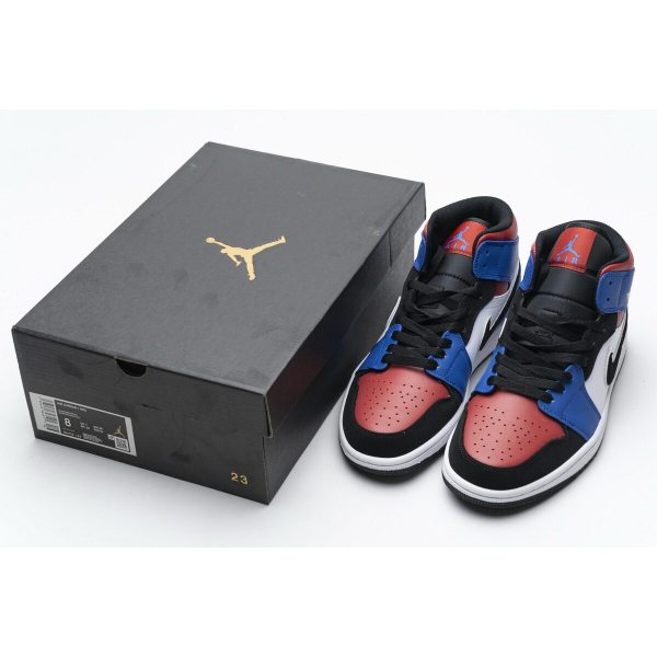 Fake Air Jordan 1 Mid Top 3 554724-124