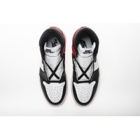 Fake Air Jordan 1 Retro Black Toe (2016)  555088-125
