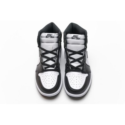 Fake Air Jordan 1 Retro Black White (2014) 555088-010