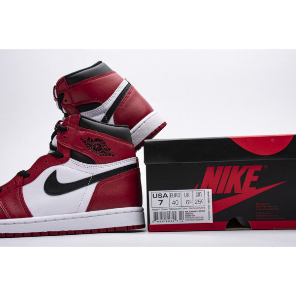 Fake Air Jordan 1 Retro Chicago (2015)  555088-101